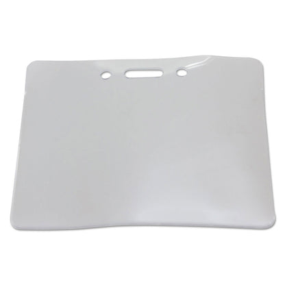 SICURIX Sicurix Proximity Badge Holder, Horizontal, 4w x 3h, Clear, 50/Pack