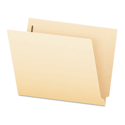 Pendaflex SmartShield End Tab Fastener Folders, 1 Fastener, Letter Size, Manila Exterior, 50/Box