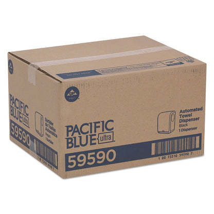 Georgia Pacific Pacific Blue Ultra Paper Towel Dispenser, Automated, 12.9 x 9 x 16.8, Black