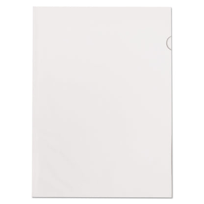 Pendaflex Poly Color Transparent File Jackets, Letter Size, Clear, 50/Box