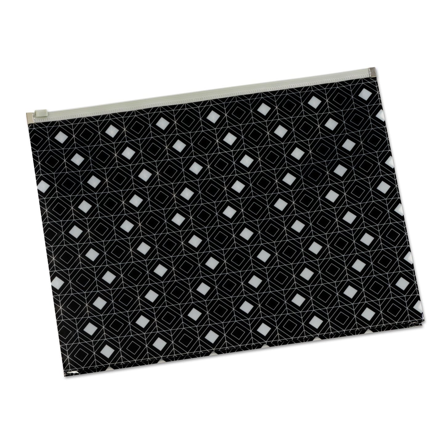 Pendaflex Fashion Poly Zip Envelope, Zipper Closure, 8.5 x 11, Assorted Colors, 3/Pack