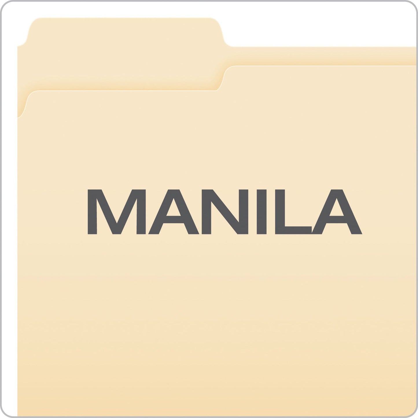 Pendaflex Manila Fastener Folders, Straight Tab, 1 Fastener, Letter Size, Manila Exterior, 50/Box