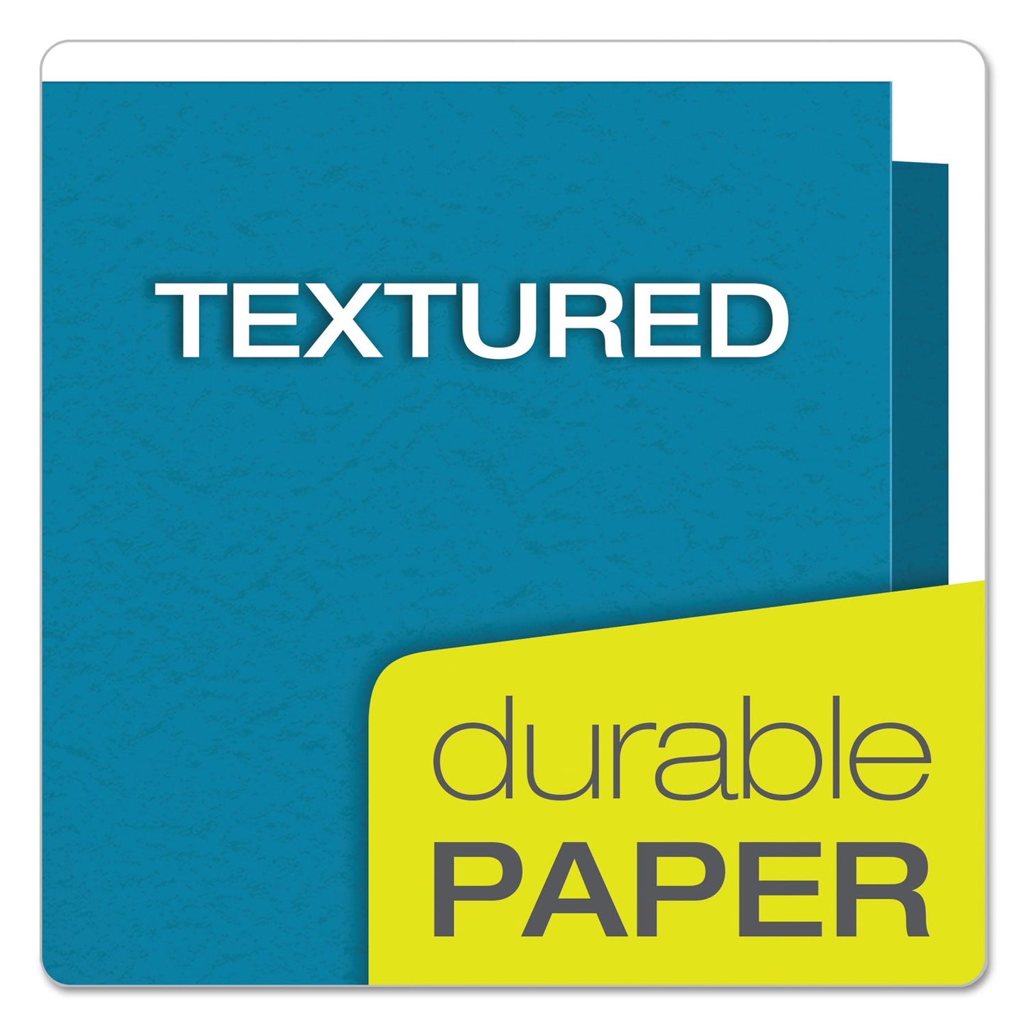 Oxford Twin-Pocket Folders with 3 Fasteners, 0.5" Capacity, 11 x 8.5, Light Blue, 25/Box