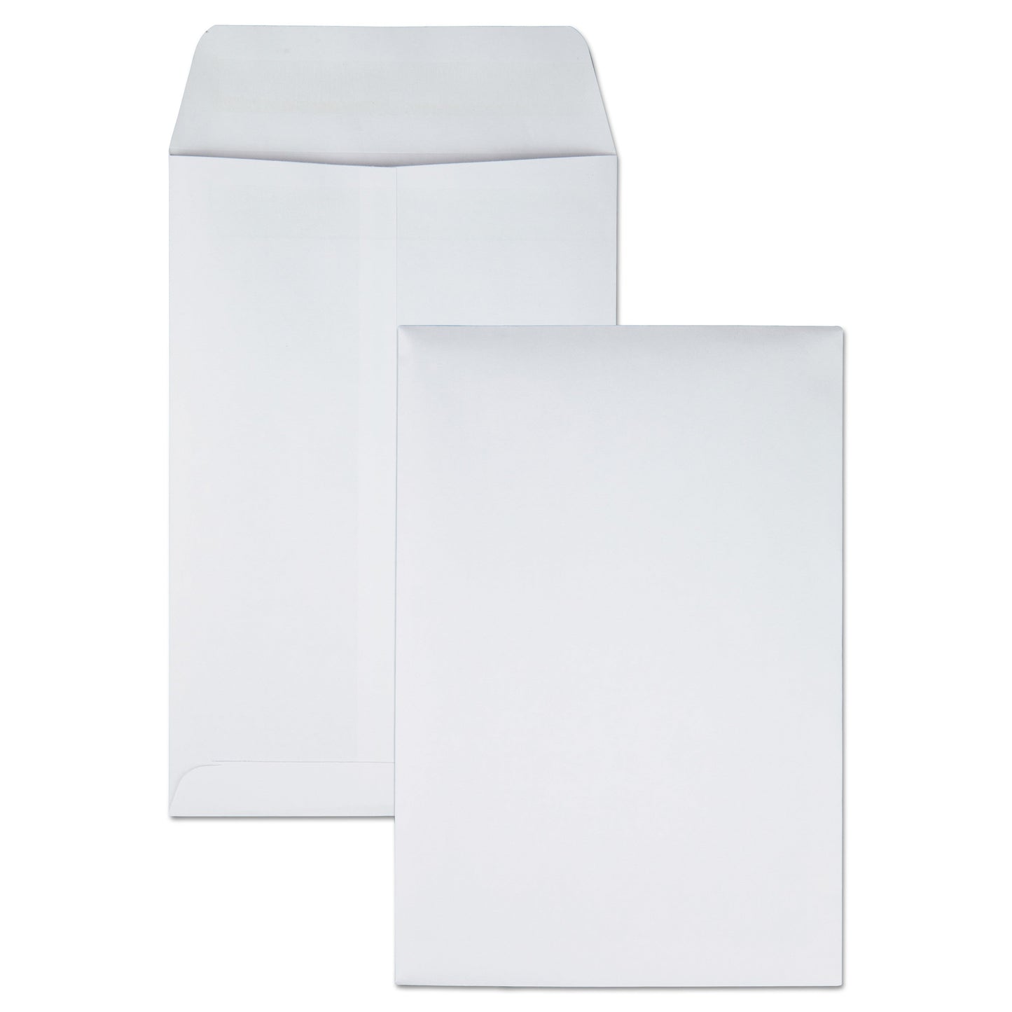 Quality Park Redi-Seal Catalog Envelope, #1 3/4, Cheese Blade Flap, Redi-Seal Adhesive Closure, 6.5 x 9.5, White, 100/Box