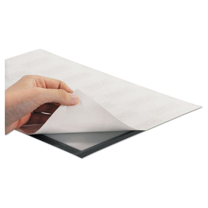 Durable DURAFRAME Sign Holder, 11 x 17, Silver, 2/Pack