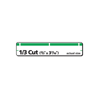 Avery Permanent TrueBlock File Folder Labels with Sure Feed Technology, 0.66 x 3.44, White, 30/Sheet, 50 Sheets/Box