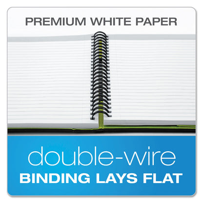 Oxford Idea Collective Professional Wirebound Hardcover Notebook, 1 Subject, Medium/College Rule, Black Cover, 11 x 8.5, 80 Sheets