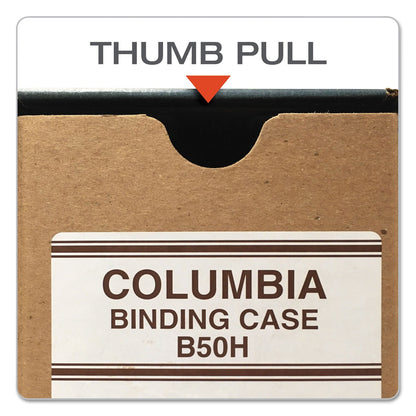 Globe-Weis COLUMBIA Recycled Binding Cases, 2 Rings, 3.13" Capacity, 11 x 8.5, Kraft