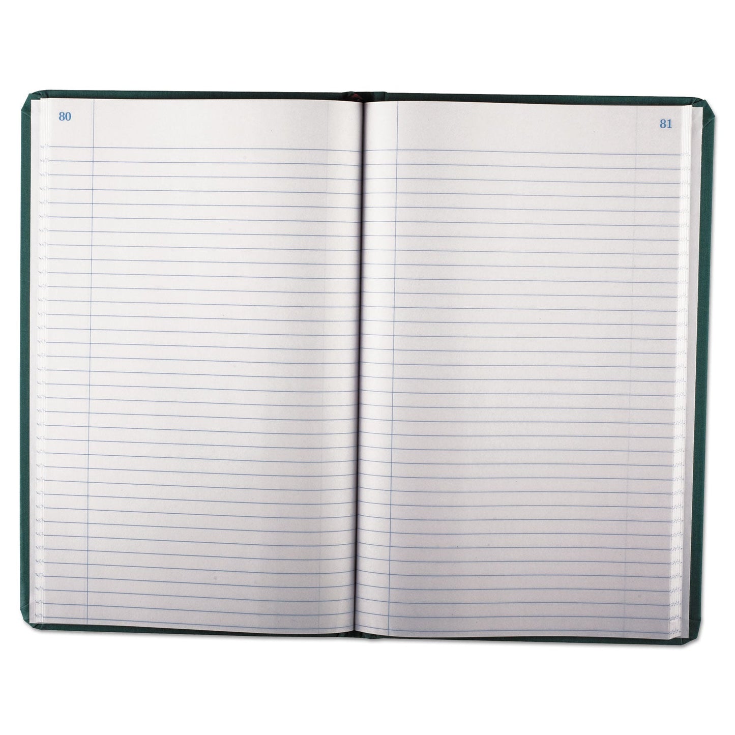 Boorum & Pease Account Record Book, Record-Style Rule, Blue Cover, 11.75 x 7.25 Sheets, 150 Sheets/Book