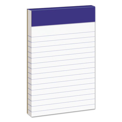 Ampad Perforated Writing Pads, Narrow Rule, 50 White 3 x 5 Sheets, Dozen
