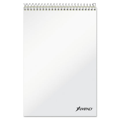 Ampad Steno Pads, Gregg Rule, Tan Cover, 70 Green-Tint 6 x 9 Sheets, 6/Pack
