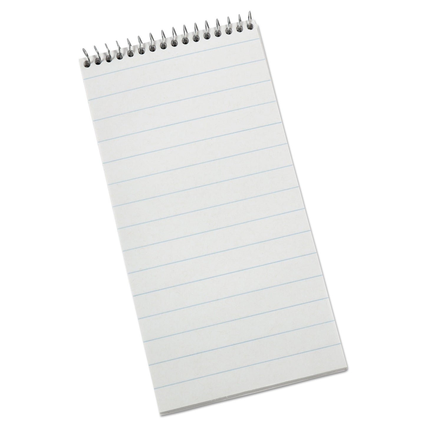 Ampad Earthwise by Ampad Recycled Reporter's Notepad, Pitman Rule, White Cover, 70 White 4 x 8 Sheets
