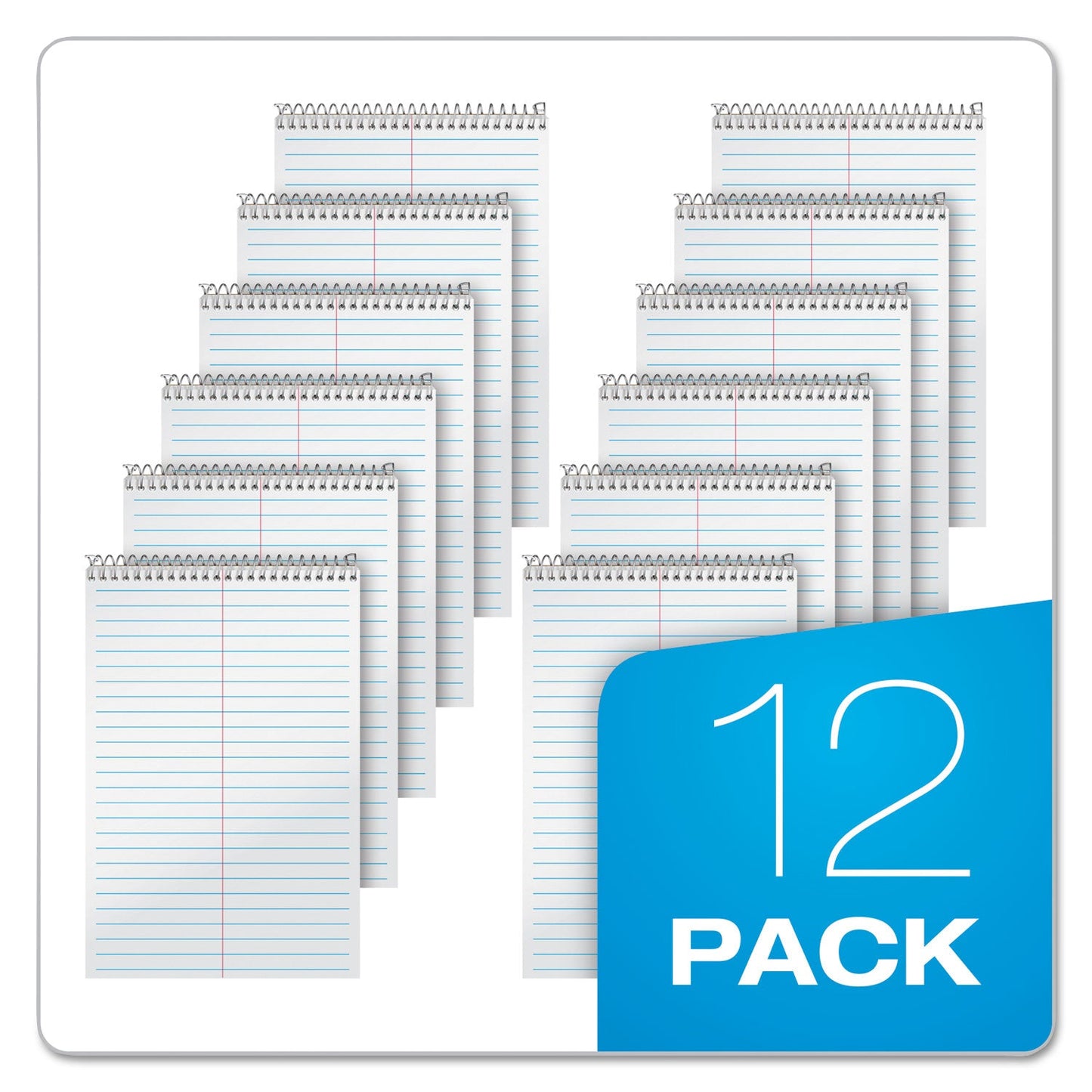 Ampad Steno Pads, Gregg Rule, Tan Cover, 70 White 6 x 9 Sheets