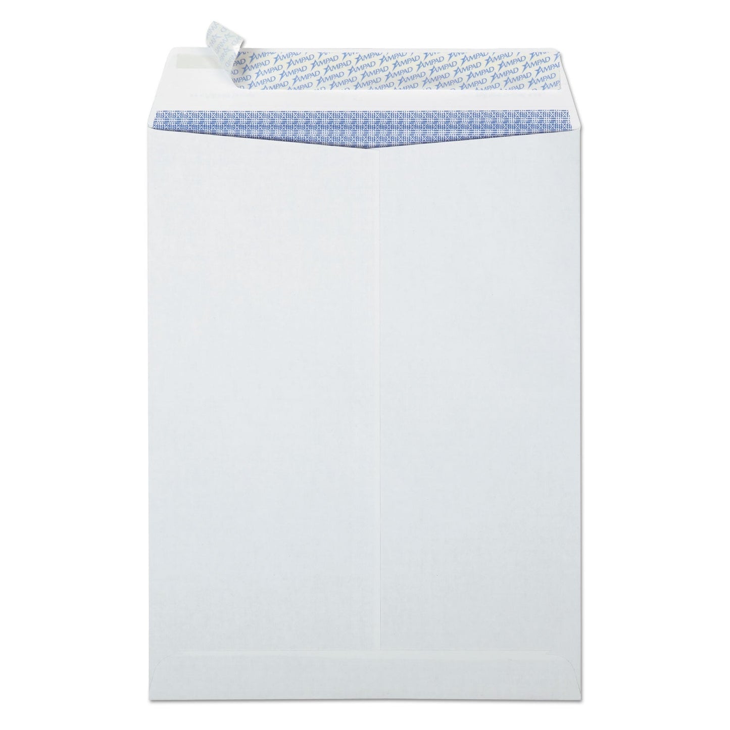 Ampad Gold Fibre Fastrip Release and Seal Catalog Envelope, #10 1/2, Cheese Blade Flap, Self-Adhesive Closure, 9 x 12, White,100/BX