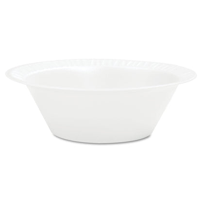 Dart Concorde Foam Bowl, 10, 12 oz, White, 125/Pack, 8 Packs/Carton