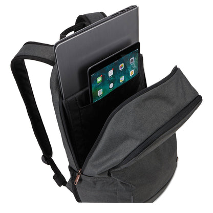 Case Logic Era Laptop Backpack, Fits Devices Up to 15.6", Polyester, 9.1 x 11 x 16.9, Gray