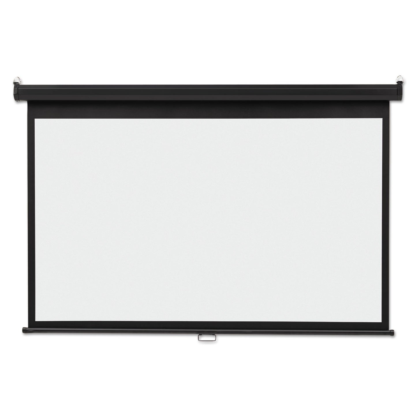 Quartet Wide Format Wall Mount Projection Screen, 65 x 116, White Matte Finish