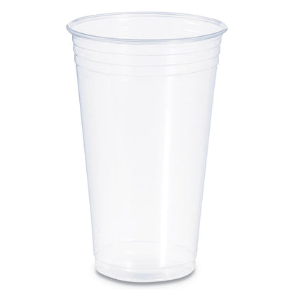 Dart Conex Clear Cold Cups, 24 oz, 50/Bag, 12 Bags/Carton