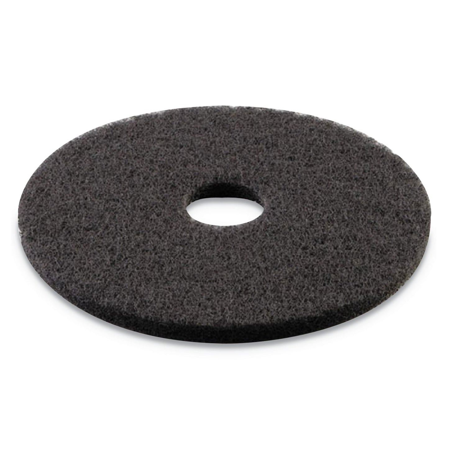 Boardwalk Stripping Floor Pads, 14" Diameter, Black, 5/Carton