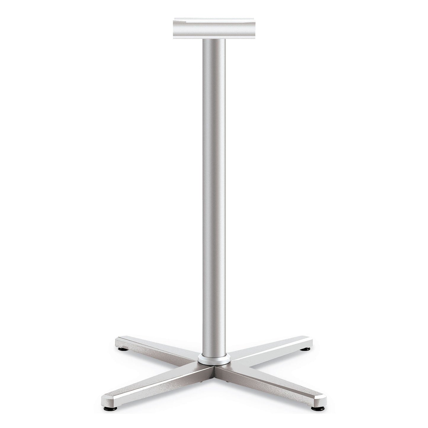 HON Arrange X-Leg Base for 42" to 48" Tops, 32w x 32d x 40h, Silver