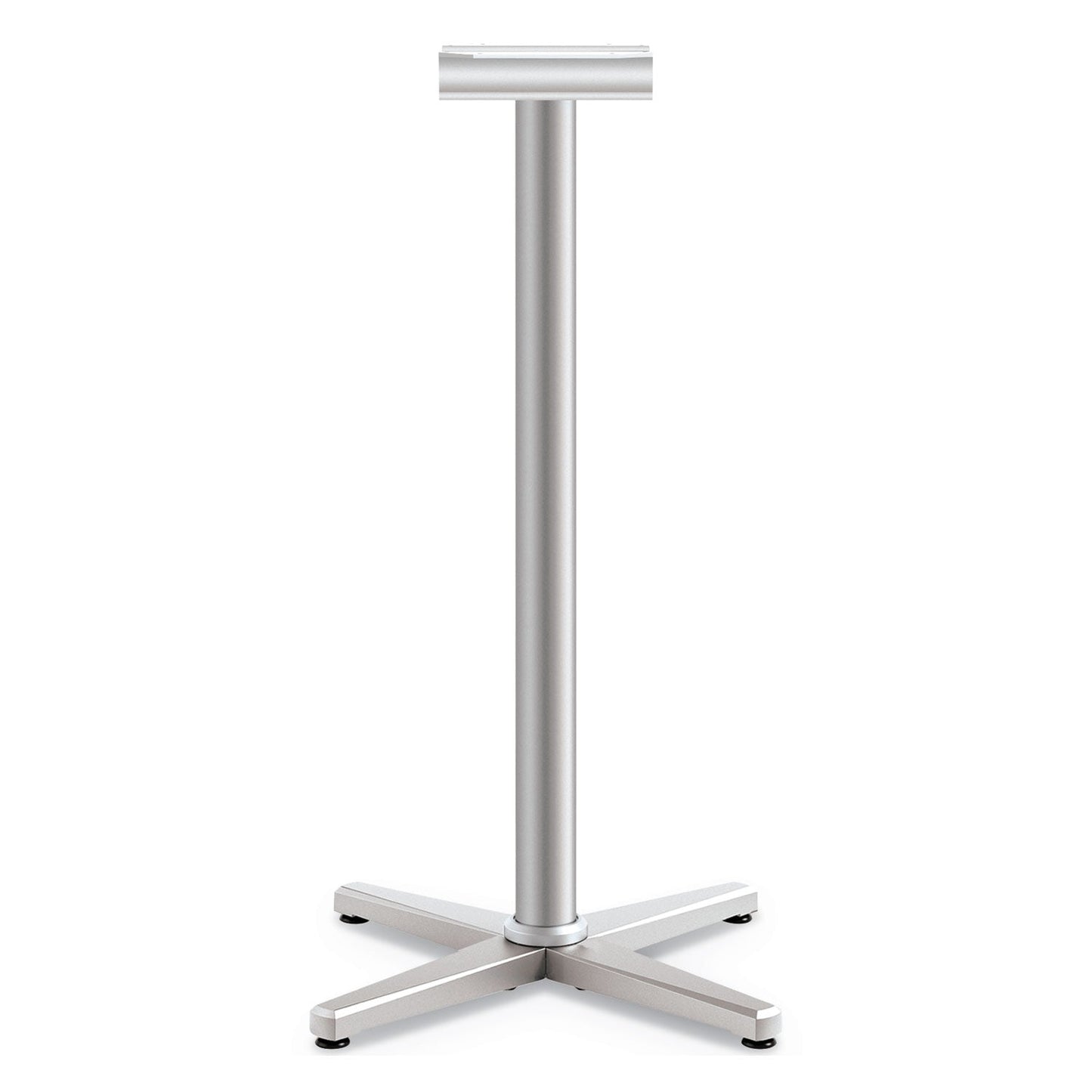 HON Arrange X-Leg Base for 30" to 36" Tops, 25.59w x 25.59d x 40h, Silver