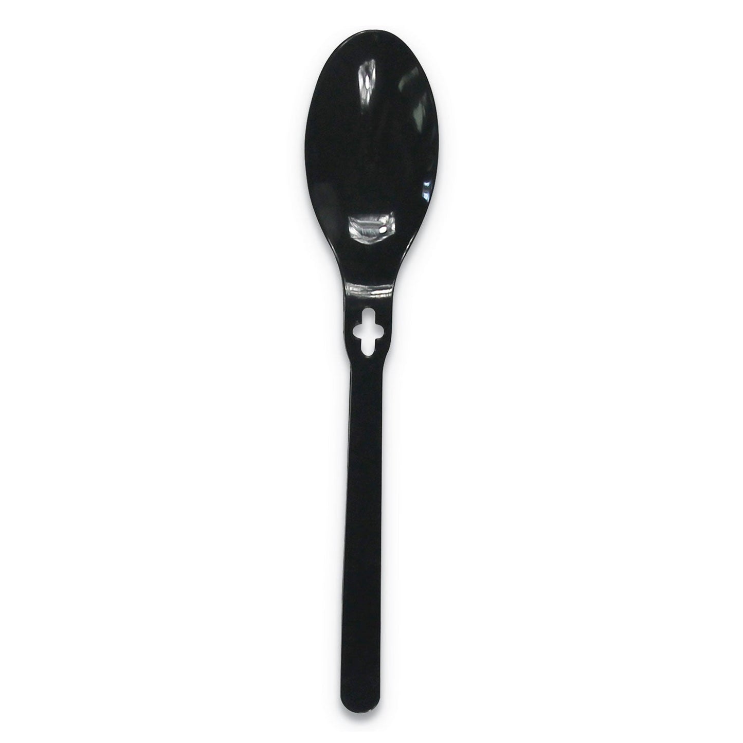 WeGo Spoon WeGo Polystyrene, Spoon, Black, 1000/Carton