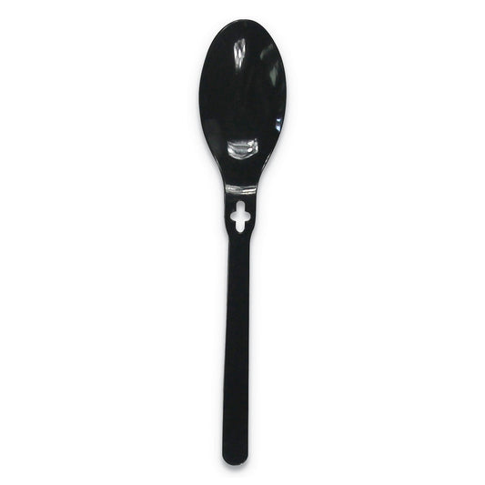 WeGo Spoon WeGo Polystyrene, Spoon, Black, 1000/Carton