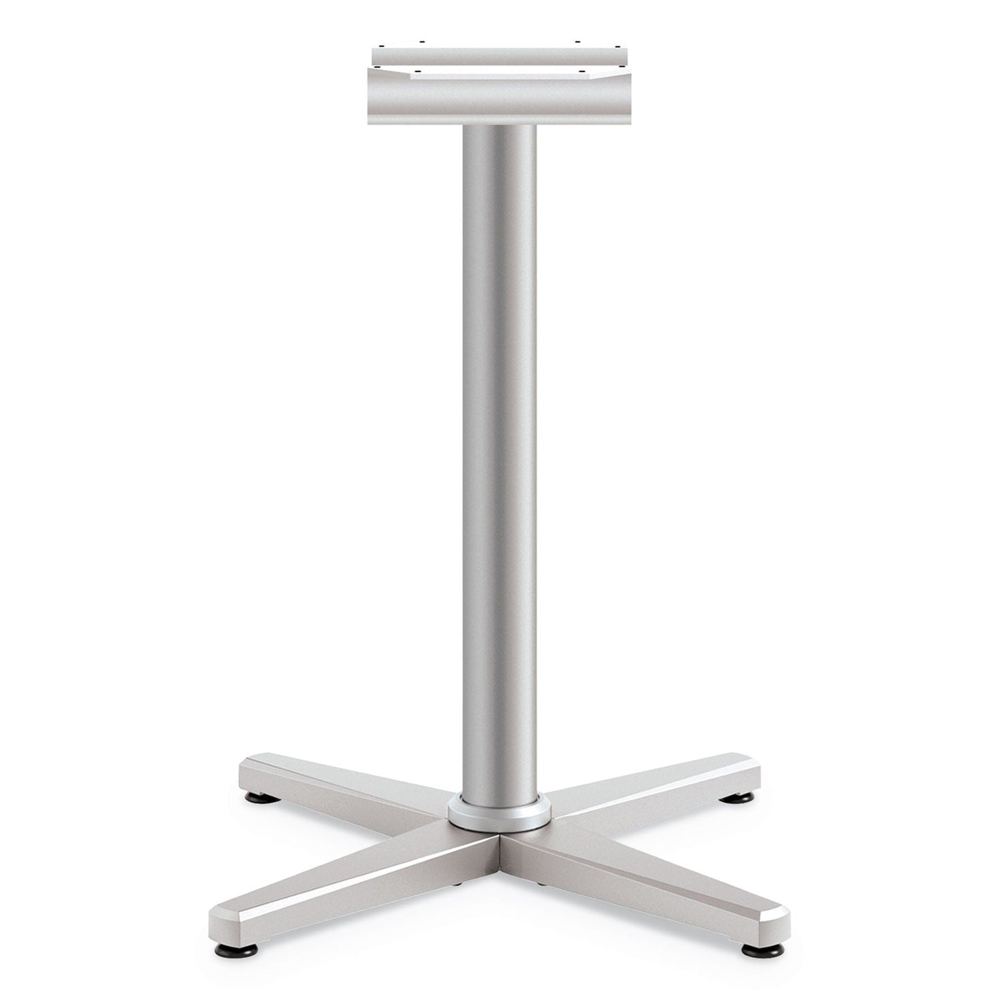 HON Arrange X-Leg Base for 30" to 36" Tops, 25.59w x 27.88h, Silver