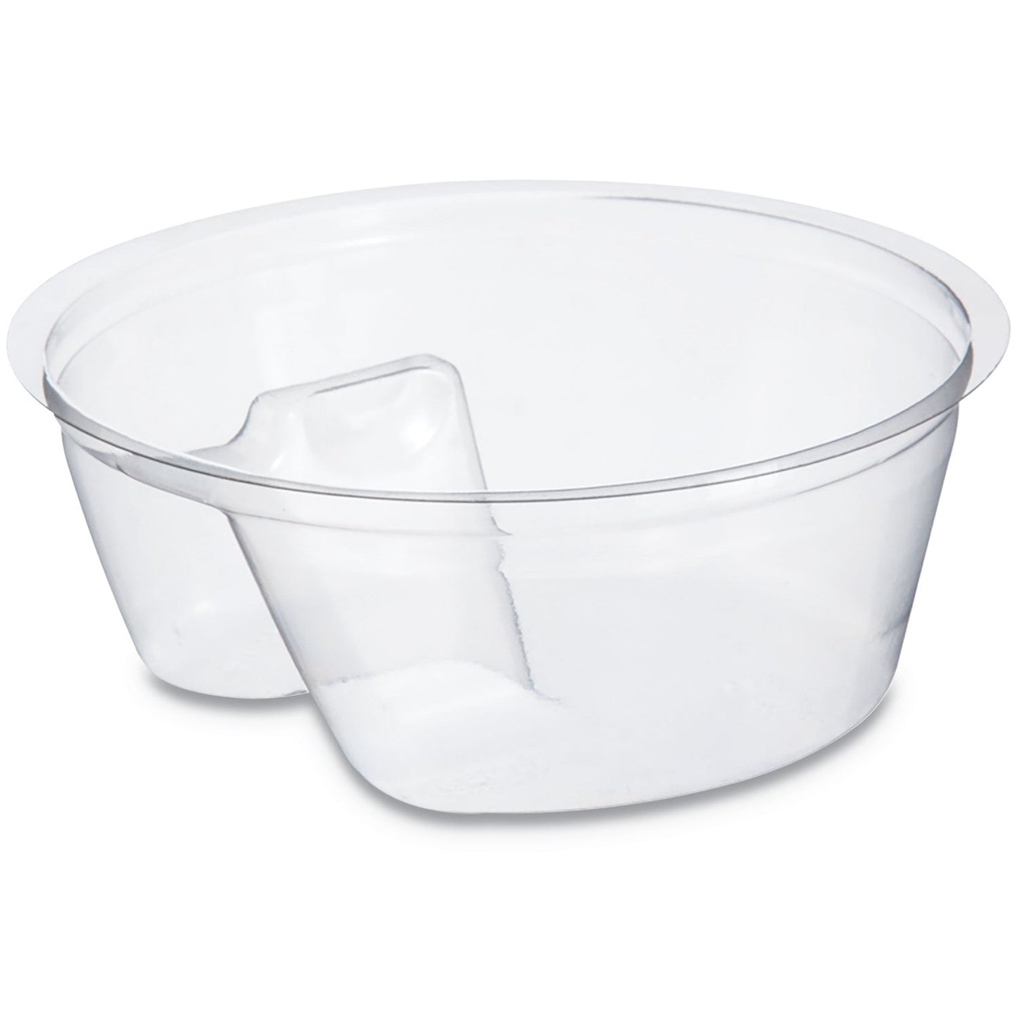 Dart Single Compartment Cup Insert, 3.5 oz, Clear, 1,000/Carton