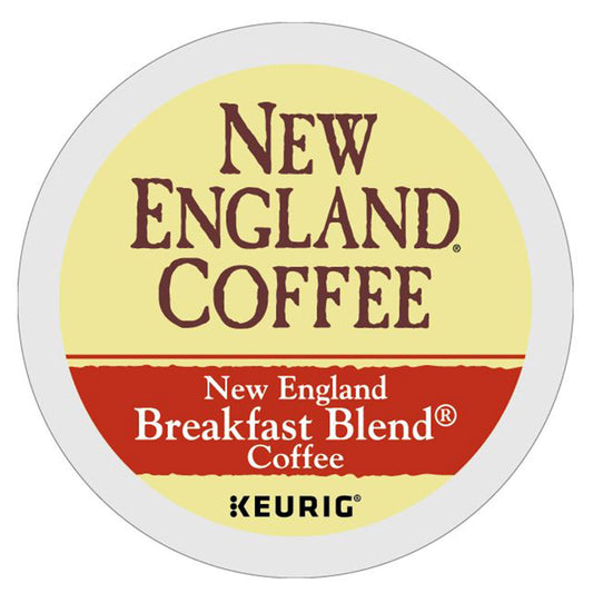 New England Breakfast Blend K-Cup Pods, 24/Box