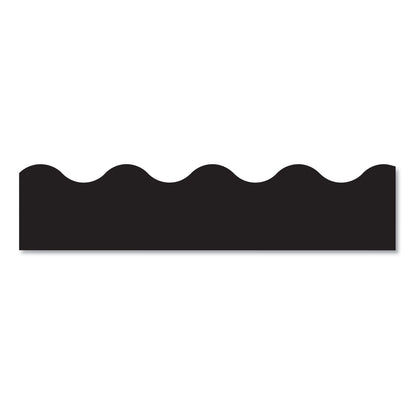 TREND Terrific Trimmers Solid Colors Board Trim, 2.25" x 39 ft, Black