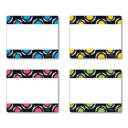 TREND Terrific Labels, 2.5 x 3, 4 Assorted Designs/Colors, 36 Labels/Pack