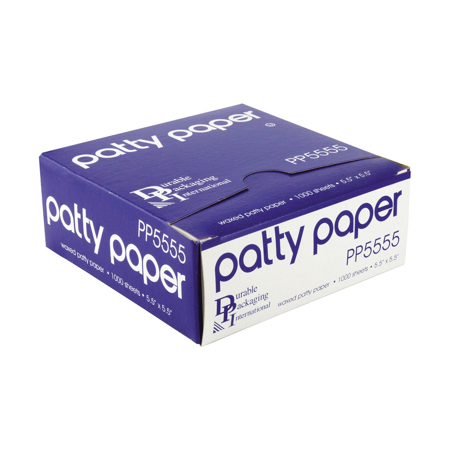 Durable Packaging Interfolded Deli Sheets, 5.5 x 5.5, 1,000/Box, 24 Boxes/Carton