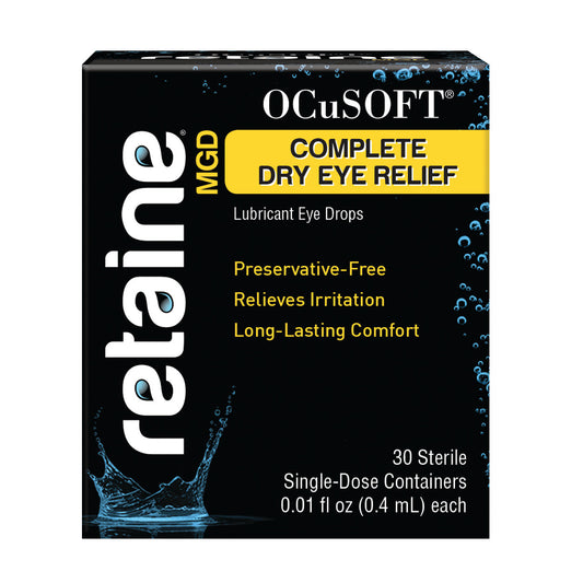 OCuSOFT Retaine MGD Complete Dry Eye Relief Lubricant Drops
