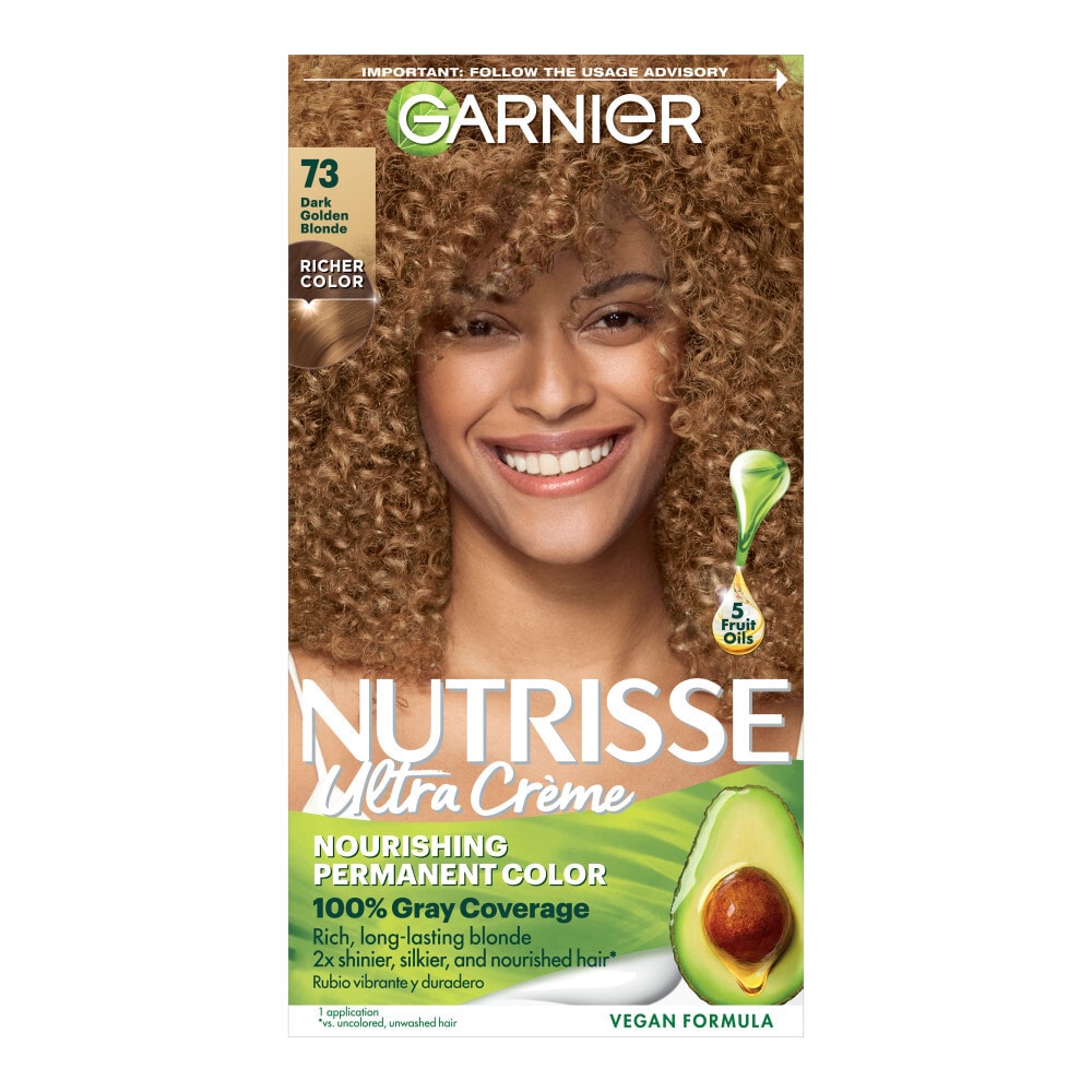 Garnier Nutrisse  Nourishing Color Creme 73 Dark Golden Blonde