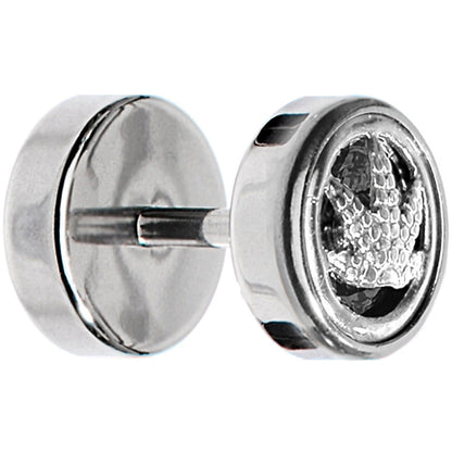Stainless Steel Pot Leaf Cheater Plug
