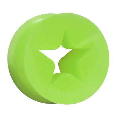 1/2 Green Star Silicone Flexible Tunnel