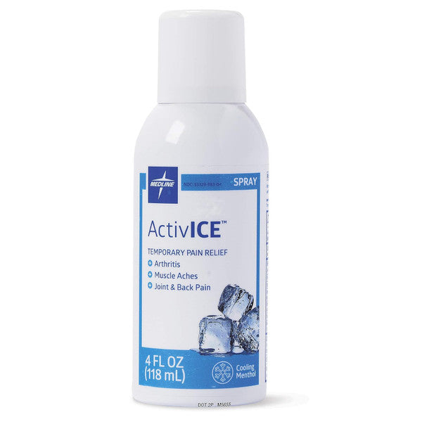 Medline® Remedy Activice™ Topical Pain Reliever – 4 Fl oz Spray