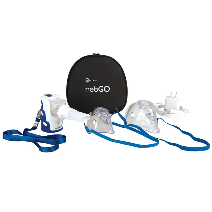 Roscoe Medical nebGO Portable Handheld Ultrasonic Mesh Nebulizer