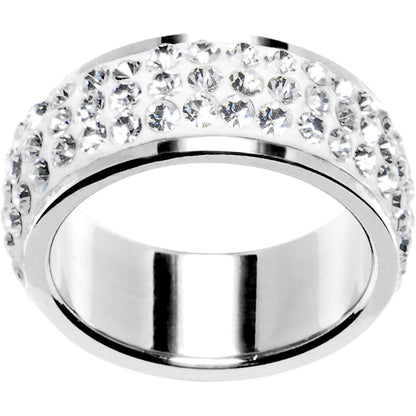Size 6 - Clear Crystal Ferido Ring