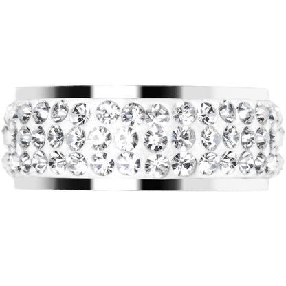 Size 6 - Clear Crystal Ferido Ring