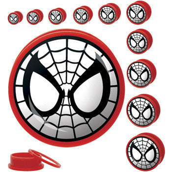 3/4 Spiderman Screw Fit Plugs Set