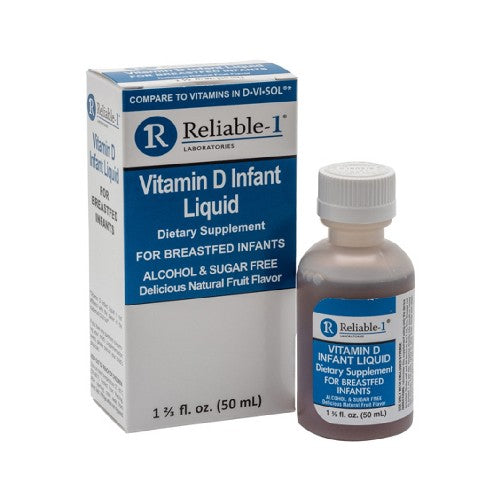 Reliable1 Vitamin D Infant Liquid Supplement – 50 ml
