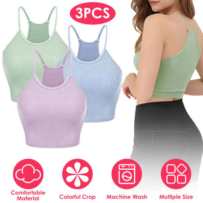 3 Pack Women Crop Top