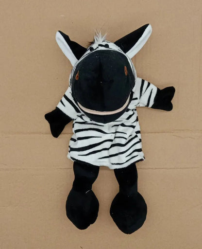 35cm Cartoon Animal Hand Puppet | Lion, Elephant, Pig Plush Toy for Interactive Play