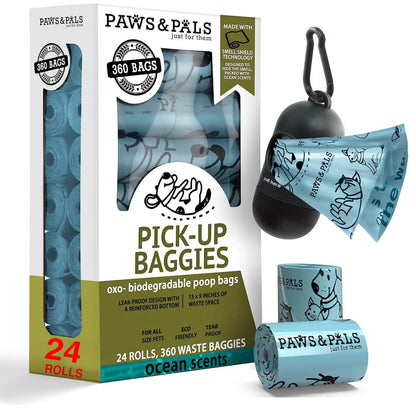 360-Pack: Lavender Scent Poop Bags