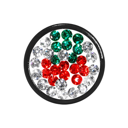2G Cherry Ferido Crystal Acrylic Screw Fit Tunnel