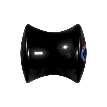 1/2 Acrylic Heart Owl Saddle Plug