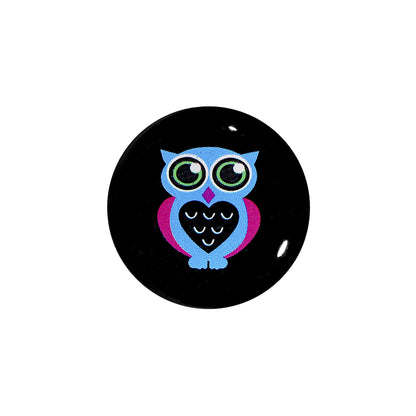 5/8 Acrylic Heart Owl Saddle Plug
