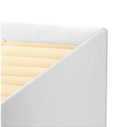 Bankers Box STOR/FILE Medium-Duty Letter/Legal Storage Boxes, Letter/Legal Files, 12.75" x 16.5" x 10.5", White/Blue, 12/Carton